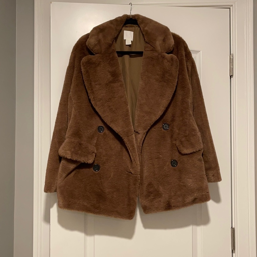 H&M Faux fur coat